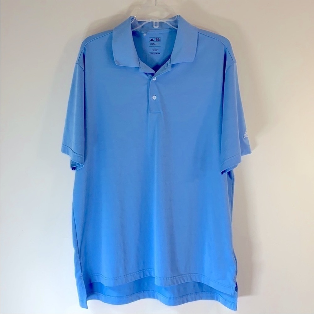 Adidas Climalite Golf Short Sleeve Polo Shirt. Men’s Large.
